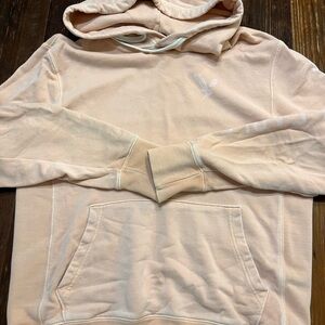 American Eagle Men’s Small Peach Hoodie with Front Pocket